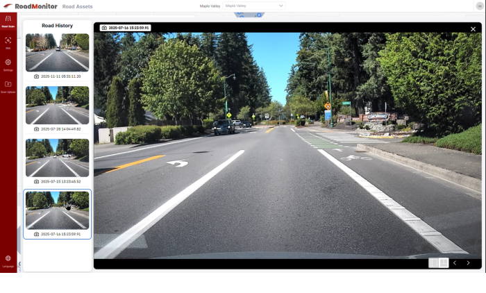 Tracking monitoring history